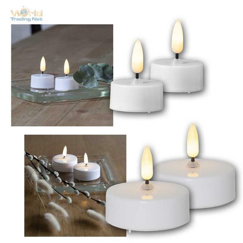 Led teelichter flamme mit - led, "3d