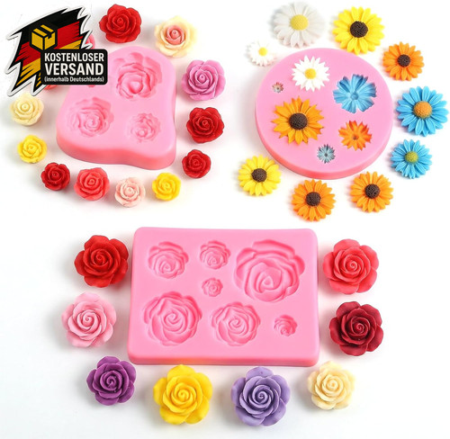 Silikonform blumen für - blumen,