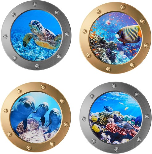Wandtattoo unterwasserwelt - 3d,
