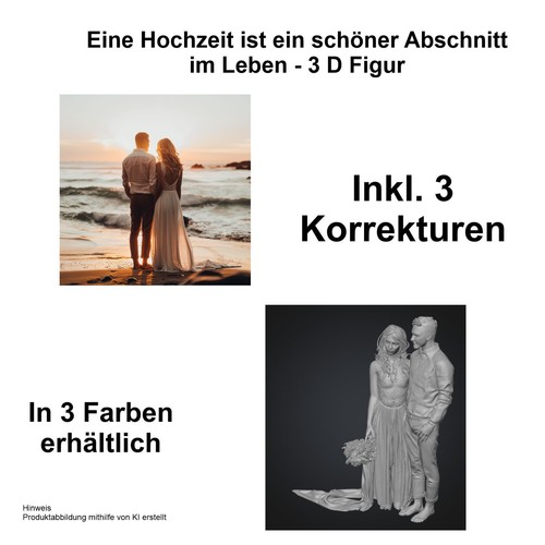 Hochzeitsfigur aus ihrem - 3,