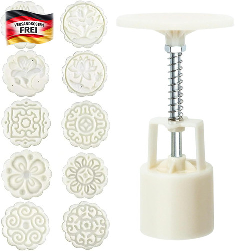 Keksform set für mondkuchen - keksform,